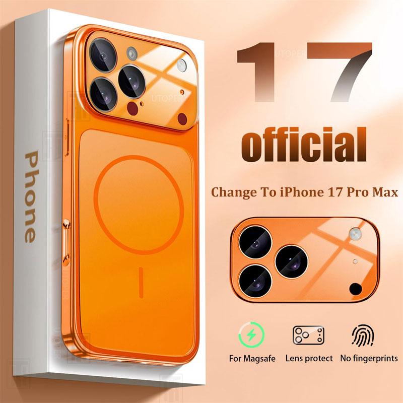 Phone Cases Custom - เคสกระจกนาโนด้านแท้สำหรับ iPhone 17 Air 16 15