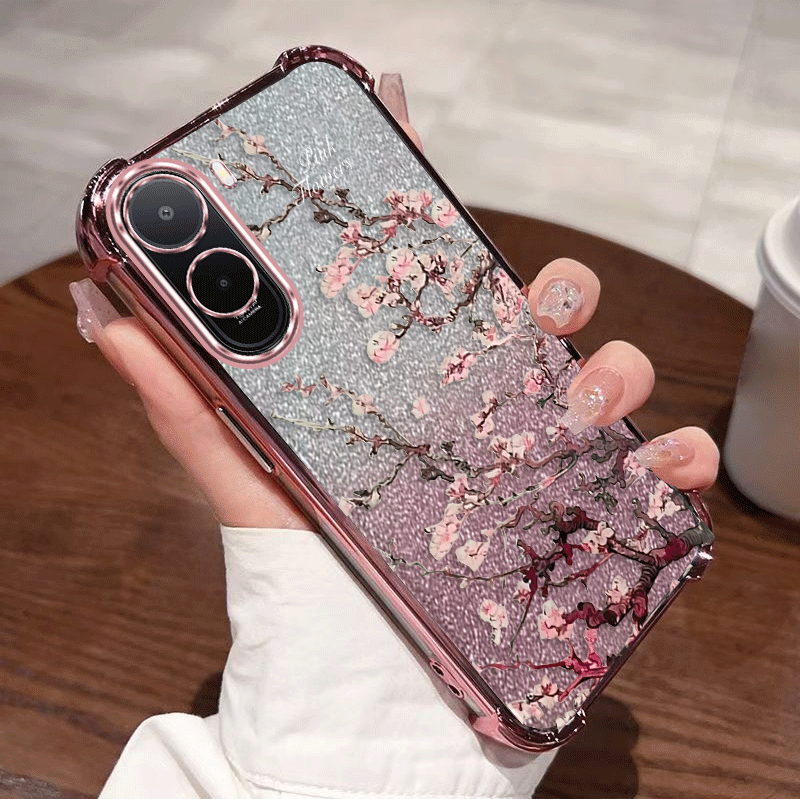 Glitter Shockproof Case - เคสเคลือบกลิตเตอร์สำหรับ Xiaomi Poco C81 Pro 4G