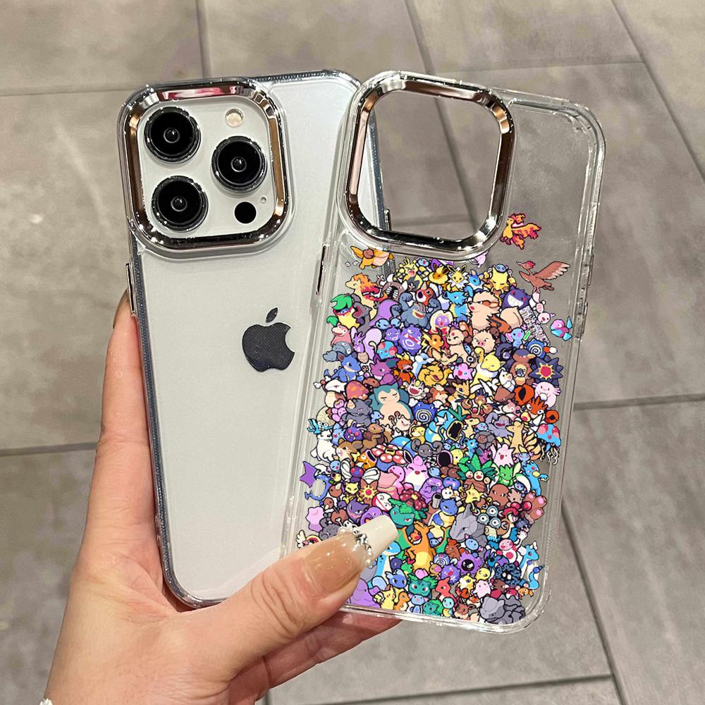 Phone Cases Xr Cute - เคสโทรศัพท์ลายการ์ตูนโปเกมอนน่ารัก สำหรับ iPhone 17 16 15