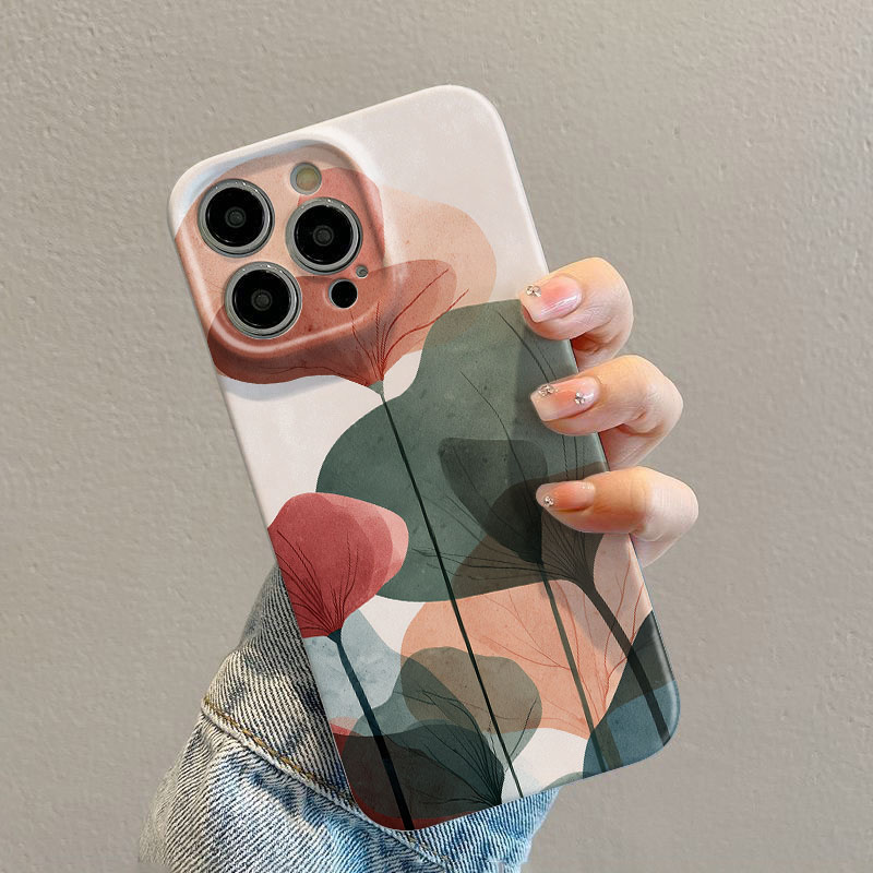 Phone Cases Australia - เคสลายใบไม้ธรรมชาติ สำหรับ iPhone 17 16 15