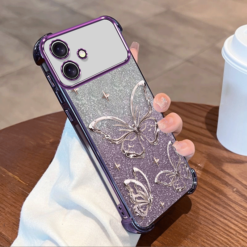 Glitter Shockproof Case - เคสเคลือบกลิตเตอร์สำหรับ Infinix Smart 20 วัสดุ TPU