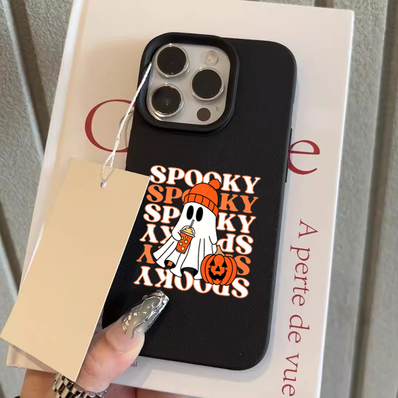 Phone Cases Xr Cute - เคสโทรศัพท์ลายฟักทองผีฮาโลวีนน่ารัก สำหรับ iPhone 18 17 16