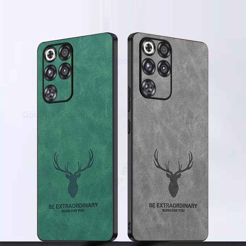 Phone Cases Red Deer - เคสโทรศัพท์หนังลายการ์ตูน 3 มิติ รูปหัวกวางเอลก์ สำหรับ ZTE
