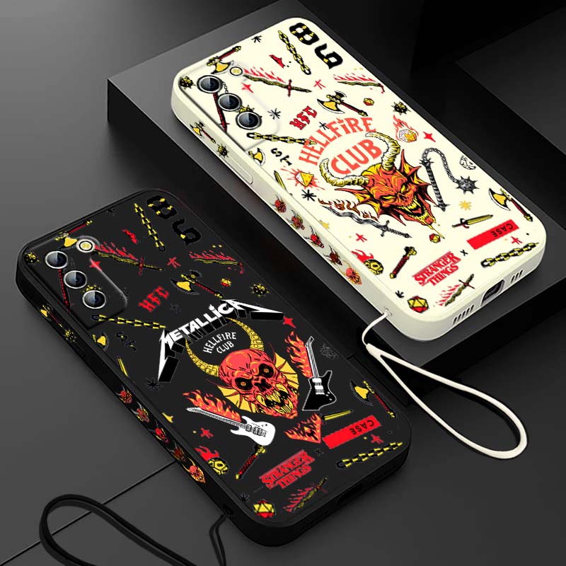 Samsung Galaxy S25 - เคสโทรศัพท์มือถือลาย Stranger Things Red Hell Demon