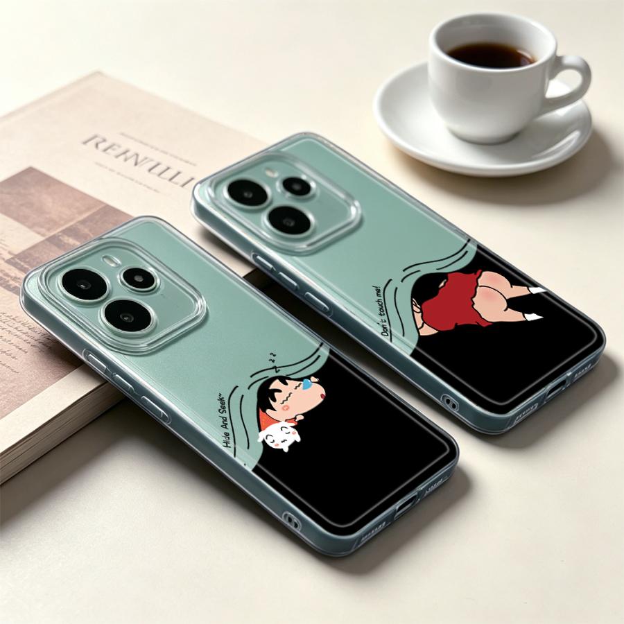 Phone Cases Xiaomi 15 - การ์ตูนชิน-ชานส์เคสโทรศัพท์แบบนุ่มสำหรับเสี่ยวมี่ เรดมี่ โน้ต 15 10S A4