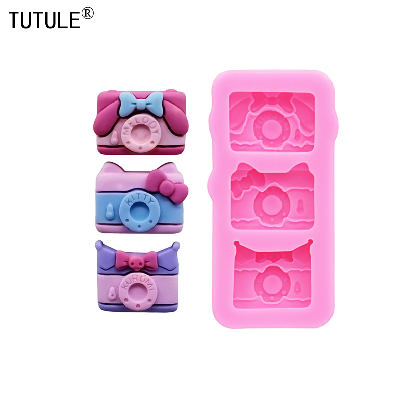 Phone Cases Eco Friendly - แม่พิมพ์ซิลิโคนสำหรับกล้องรูปการ์ตูนเรซินเคสโทรศัพท์ยางรัดศีรษะผมการ์ดเครื่องประดับแม่พิมพ์ซิลิโคนเค้กช็อคโกแลตกล้อง