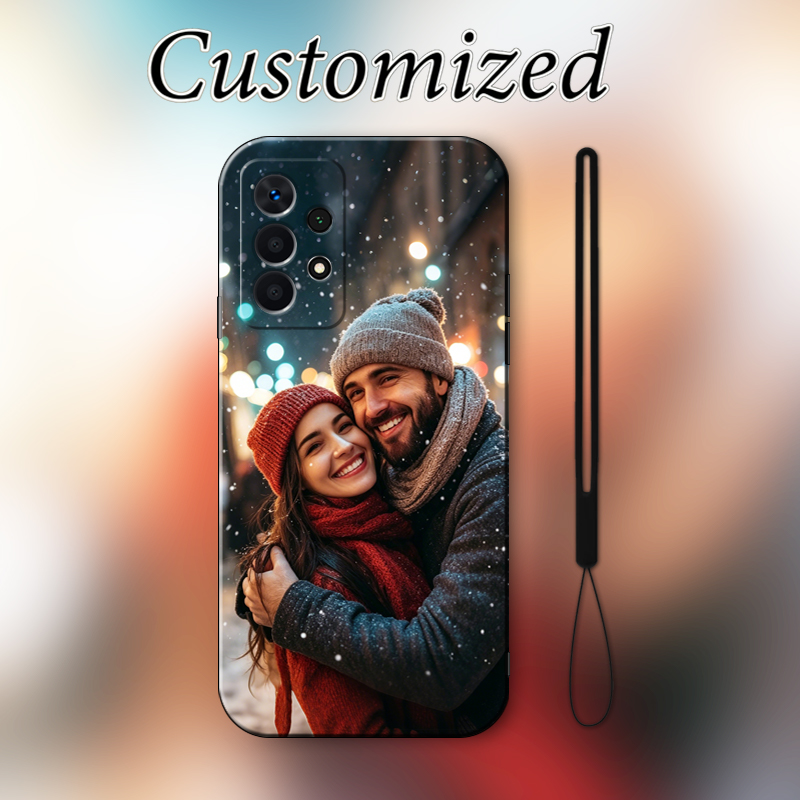 Phone Cases Custom - สายคล้องเคสโทรศัพท์แบบปรับแต่งได้ ใช้ได้กับ Samsung Galaxy A13 4G/A23/A32/A33/A52/A53/A72/A73/s