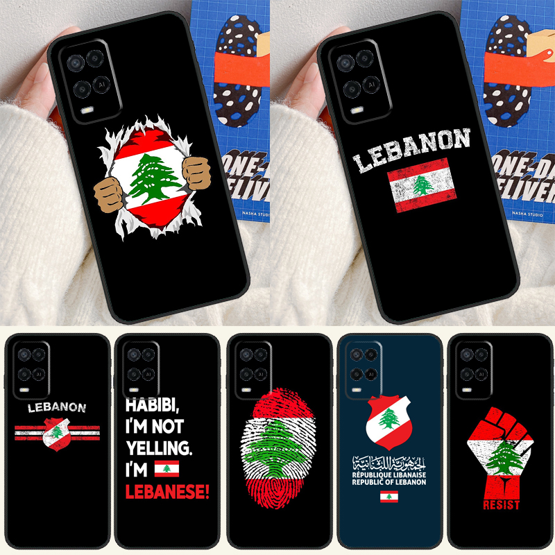 Phone Cases Lebanon - เลบานอนธงเลบานอนสําหรับOppo A40 A60 A80 A18 A38