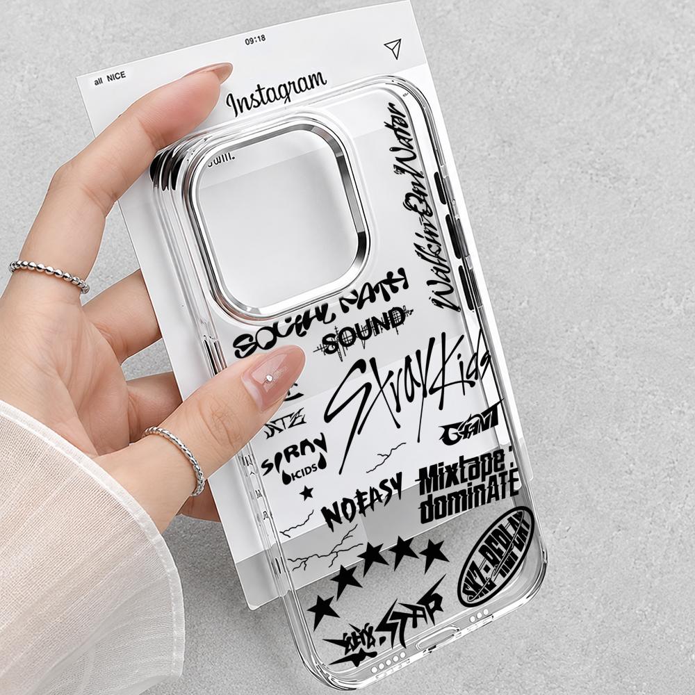 Phone Cases Kids - เคสโทรศัพท์ Kpop S-Stray K-Kids สำหรับ iPhone