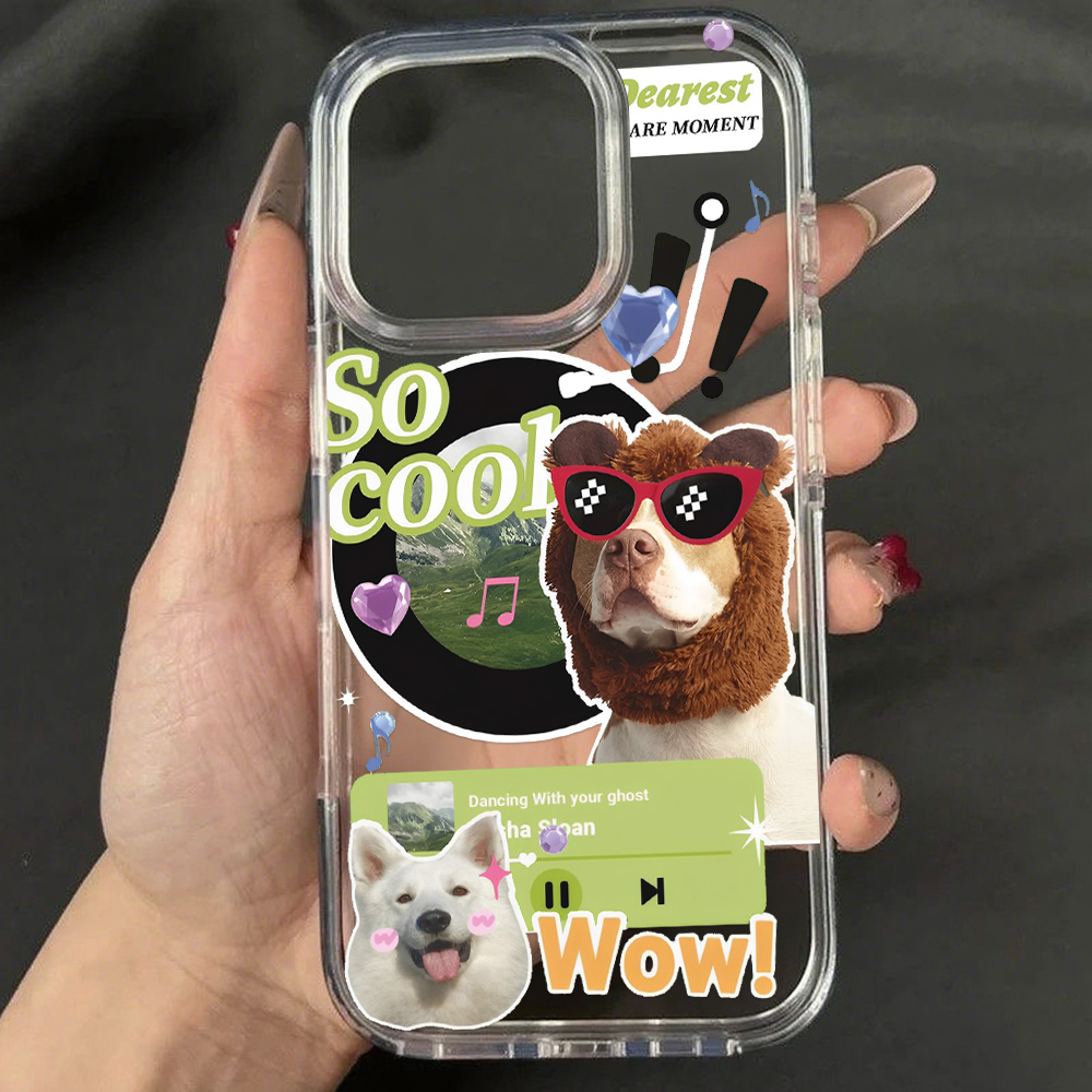 Phone Cases Quirky - เคสโทรศัพท์ลายการ์ตูนลูกสุนัขสุดน่ารักสำหรับ Apple iPhone 18 17 16