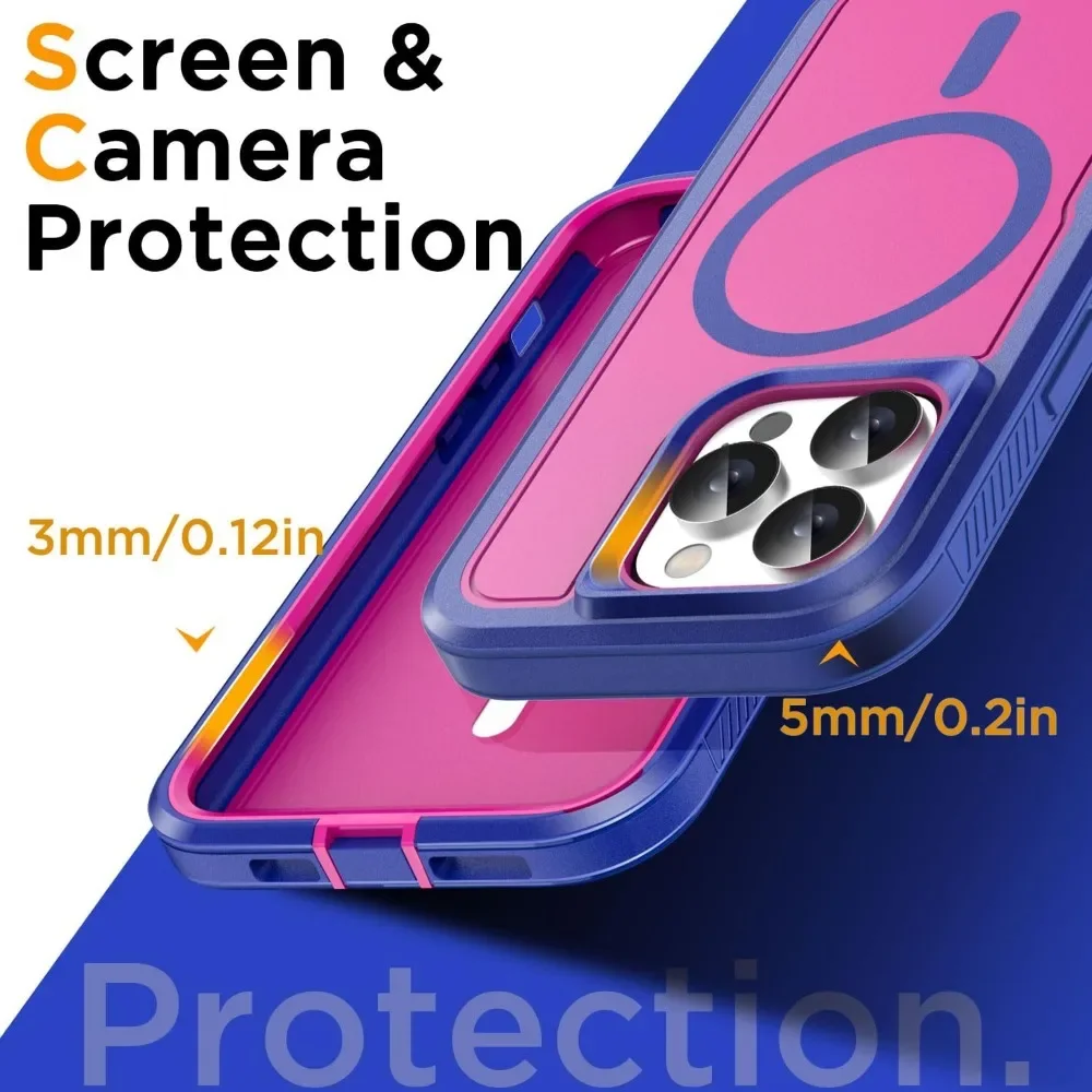 เคสแม่เหล็กหรูหราสำหรับ iPhone - Phone Cases Heavy Duty บทวิจารณ์และราคา