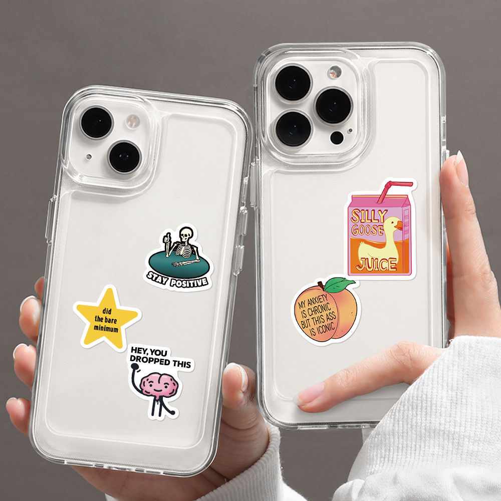 สติกเกอร์ลายอารมณ์ตลก 500 ชิ้น - Phone Cases Kids บทวิจารณ์และราคา