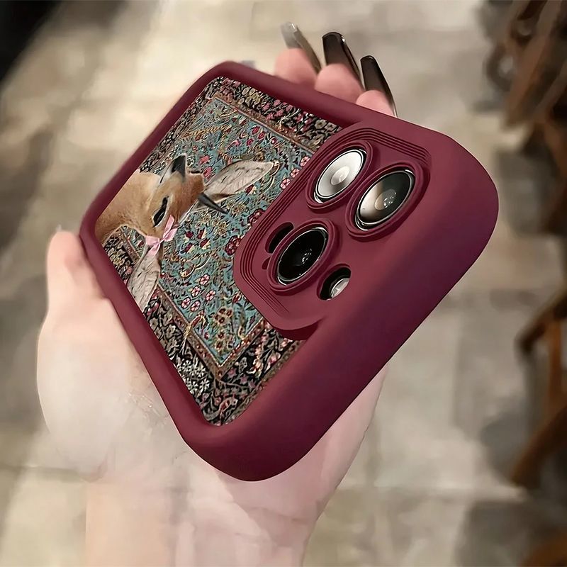 เคสลายกวางสีแดงไวน์สำหรับ iPho - Phone Cases Red Deer บทวิจารณ์และราคา