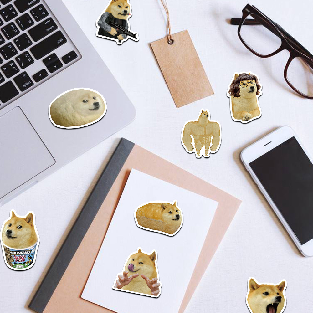 สติกเกอร์ลายตลก Doge MEME 50 ช - Phone Cases Kids บทวิจารณ์และราคา
