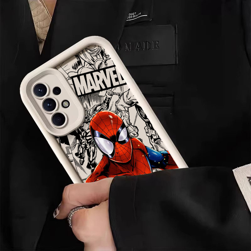 เคสซูเปอร์ฮีโร่มาร์เวล สไปเดอร - Phone Cases Samsung A14 บทวิจารณ์และราคา