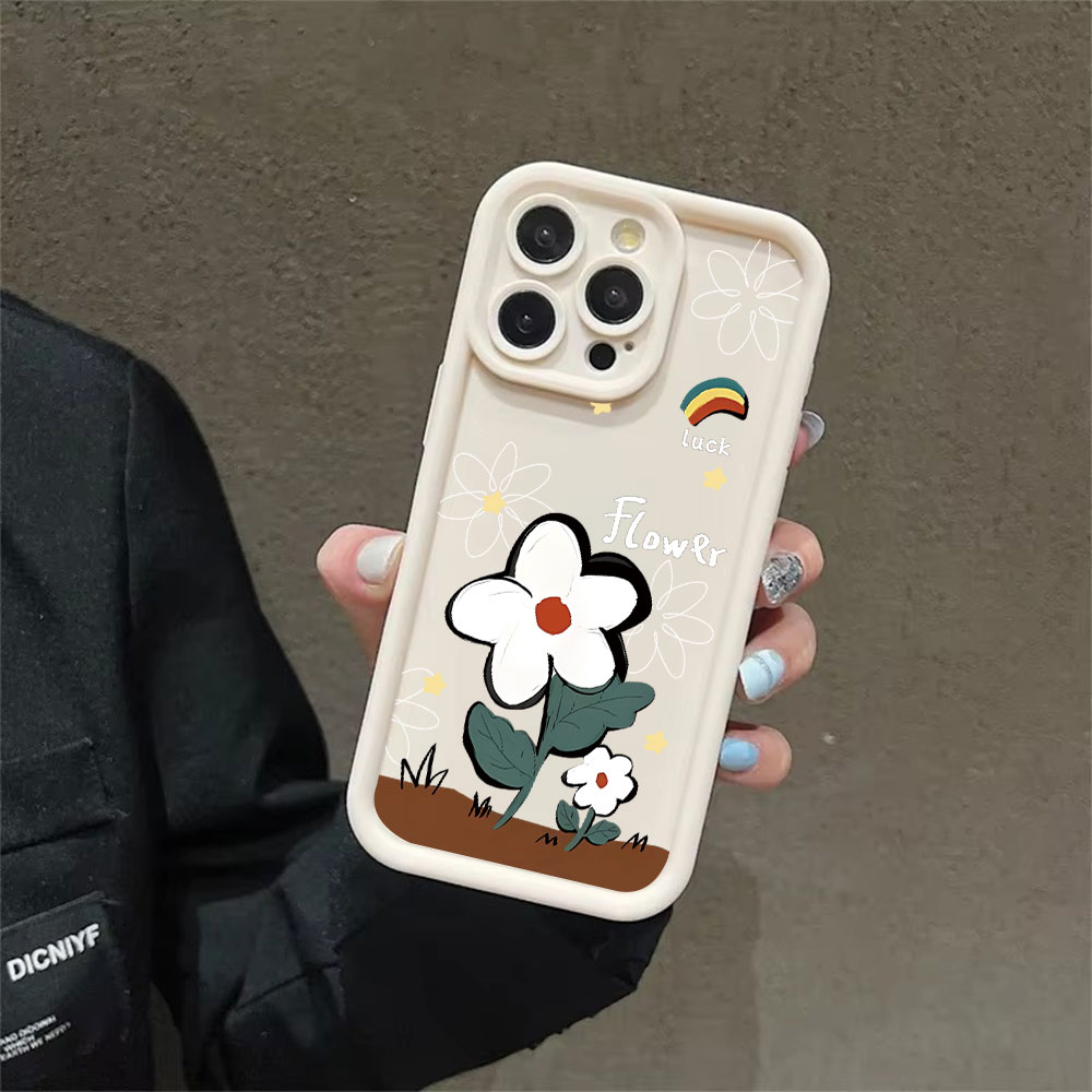 เคสโทรศัพท์ลายการ์ตูนดอกไม้น่า - Phone Cases Drop Proof บทวิจารณ์และราคา