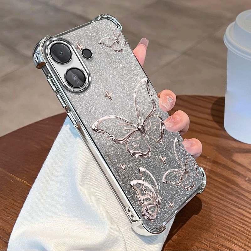 เคสป้องกันแบบเคลือบกลิตเตอร์สำ - Glitter Shockproof Case บทวิจารณ์และราคา