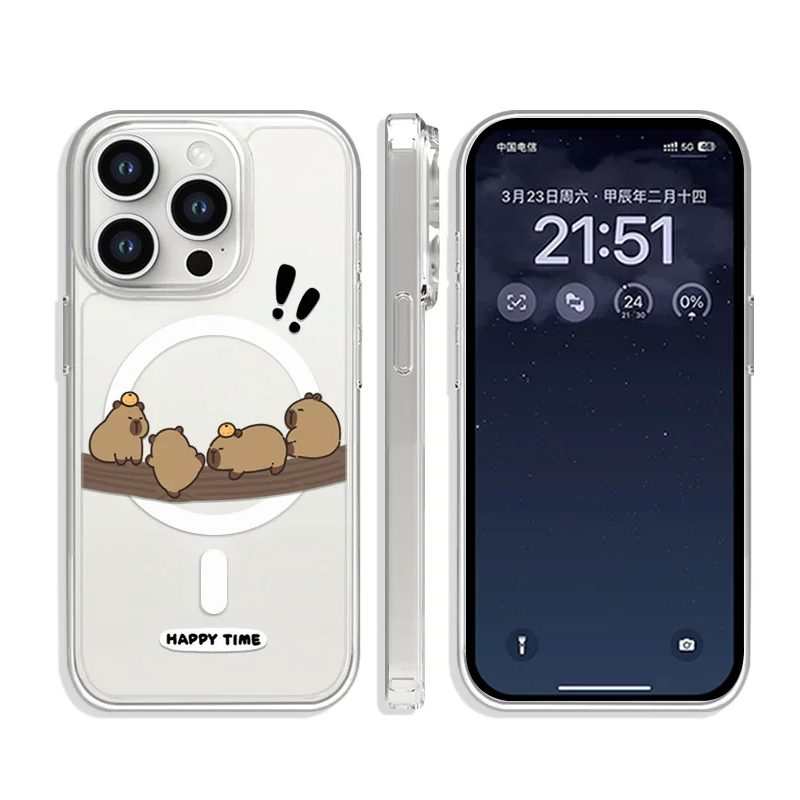 เคสโทรศัพท์น่ารักตลก ลายคู่คาป - Phone Cases Quirky บทวิจารณ์และราคา
