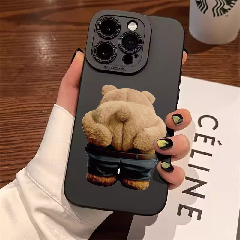 เคสโทรศัพท์ซิลิโคนลายหมีสุดเท่ - Phone Cases Quirky บทวิจารณ์และราคา