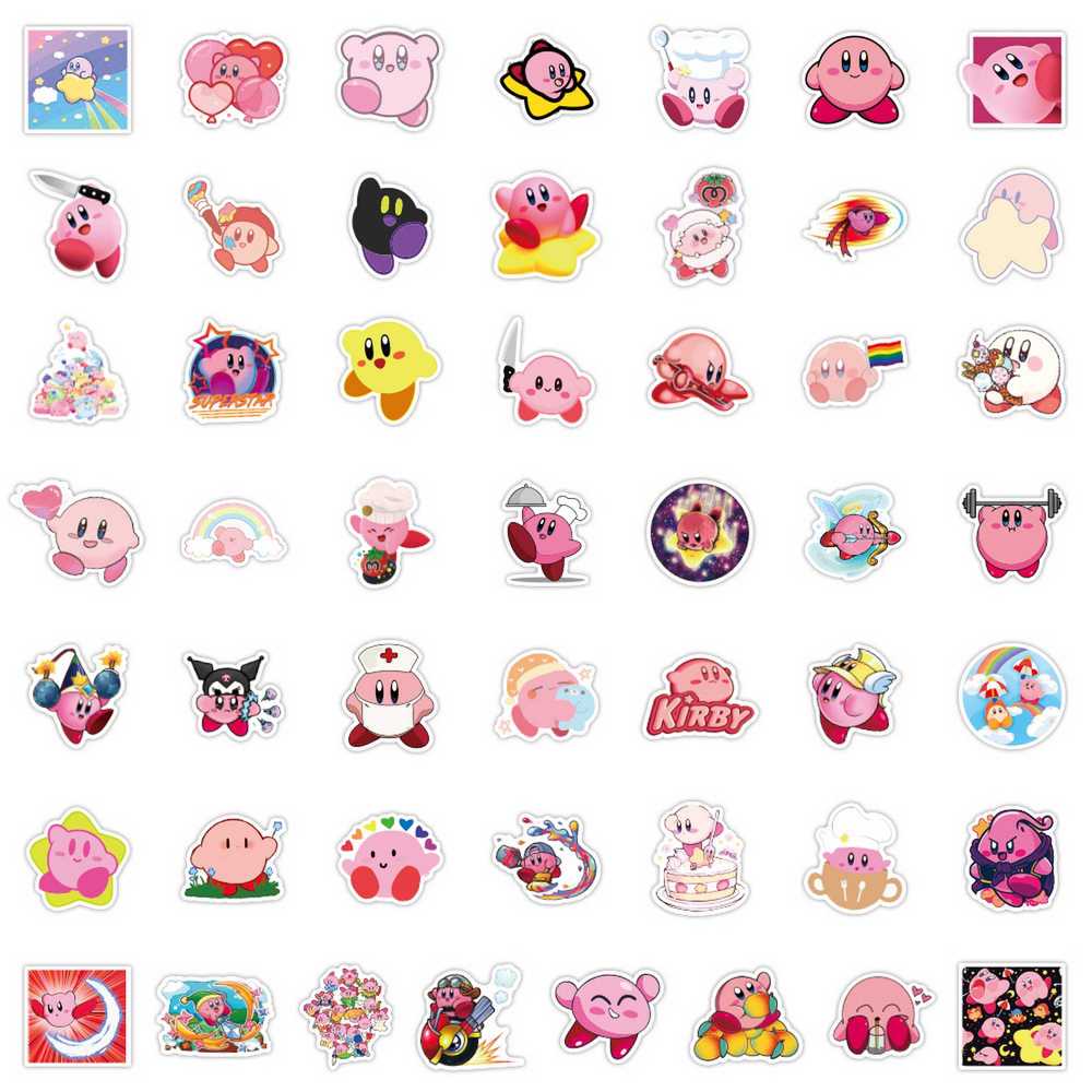 100 ชิ้นการ์ตูนเกมเคอร์บี้สติก - Phone Cases Kids บทวิจารณ์และราคา