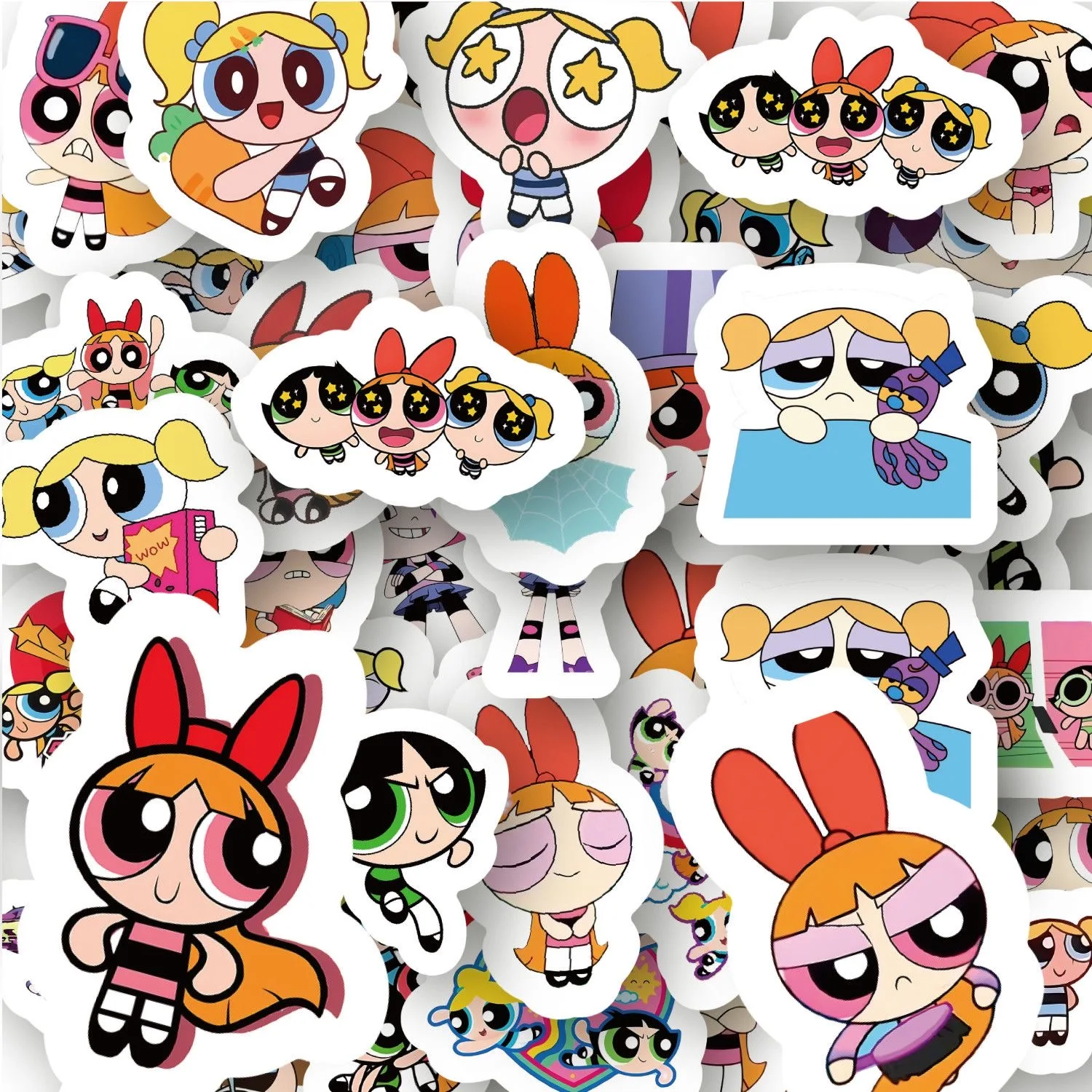 สติกเกอร์พาวเวอร์พัฟเกิร์ล 100 - Phone Cases Kids บทวิจารณ์และราคา
