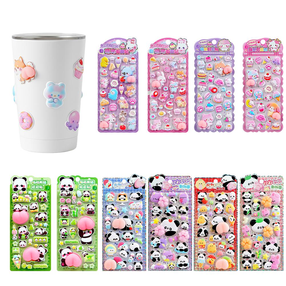 สติกเกอร์ยางรูปแพนด้า 3 มิติ น - Phone Cases Kids บทวิจารณ์และราคา
