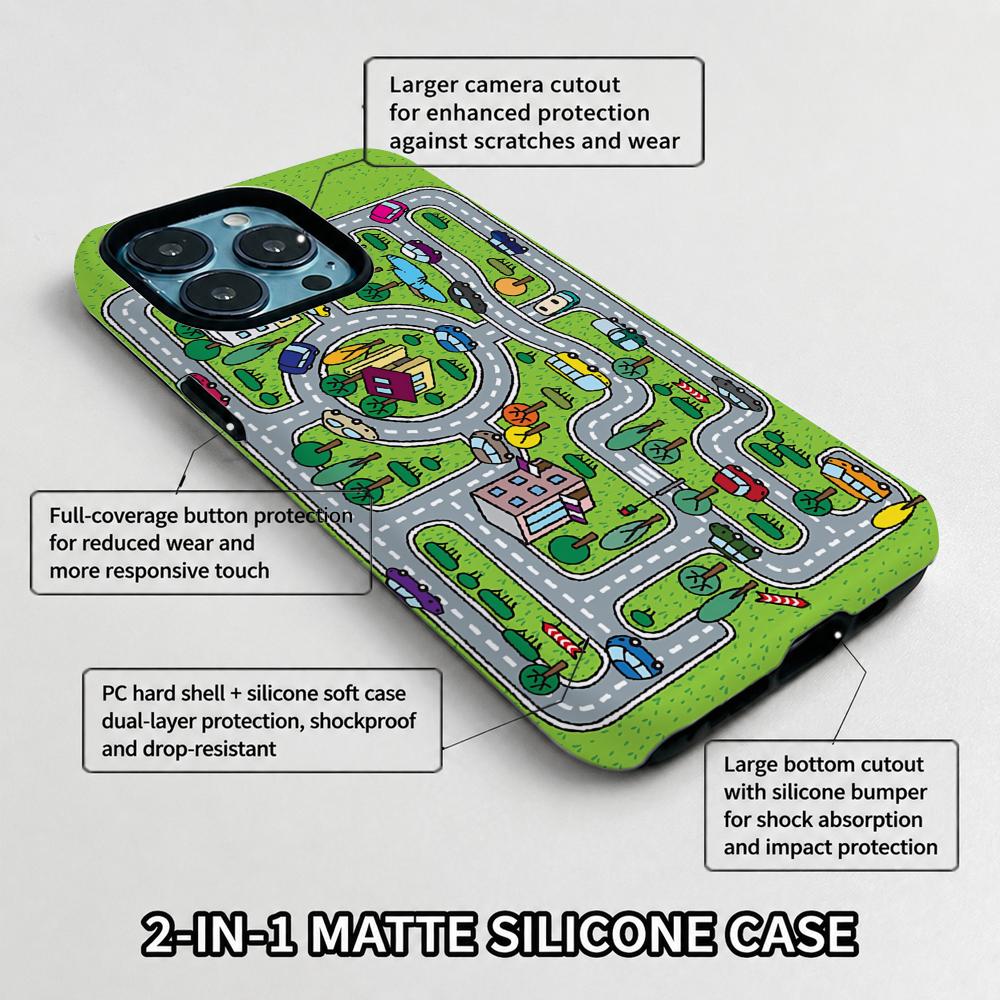 เคสโทรศัพท์ลายถนนเมืองรถของเล่ - Phone Cases Kids บทวิจารณ์และราคา