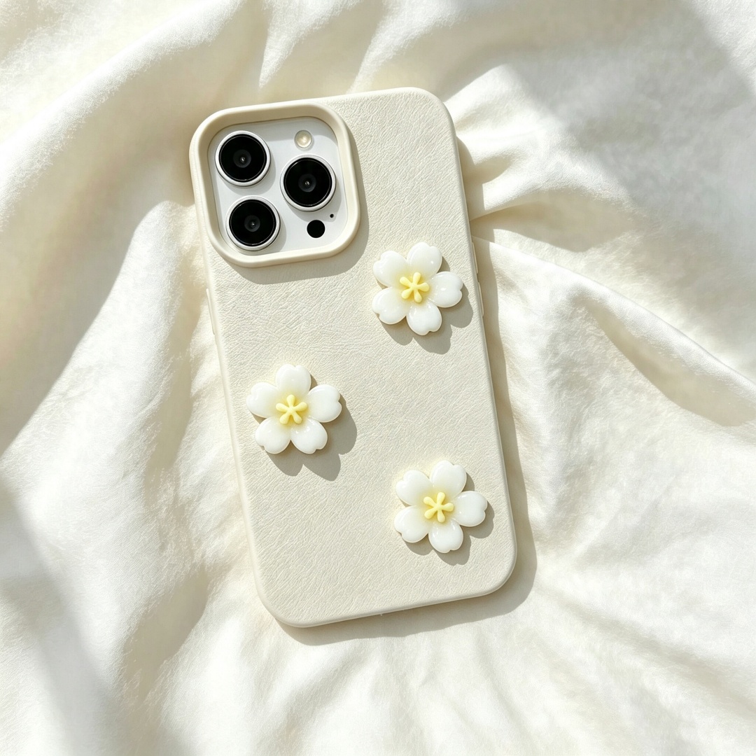 เคสโทรศัพท์ลายดอกซากุระ 3 มิติ - Phone Cases Girly บทวิจารณ์และราคา