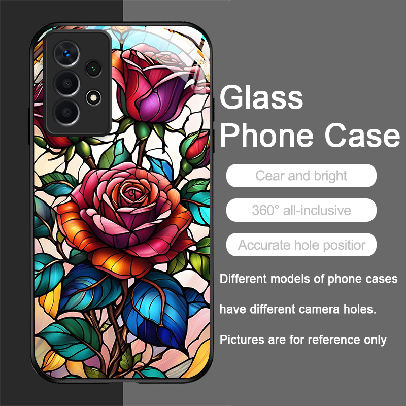 เคสโทรศัพท์มือถือลายดอกกุหลาบส - Phone Cases Samsung A14 บทวิจารณ์และราคา