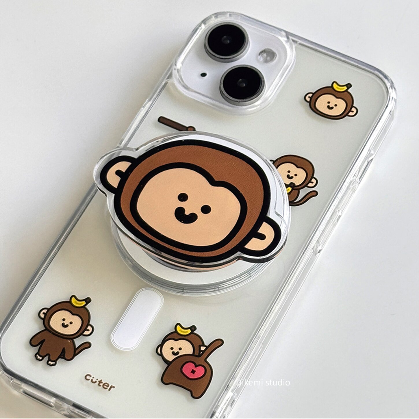 เคสโทรศัพท์ลายลิงน้อยกล้วยสีน้ - Phone Cases Girls บทวิจารณ์และราคา