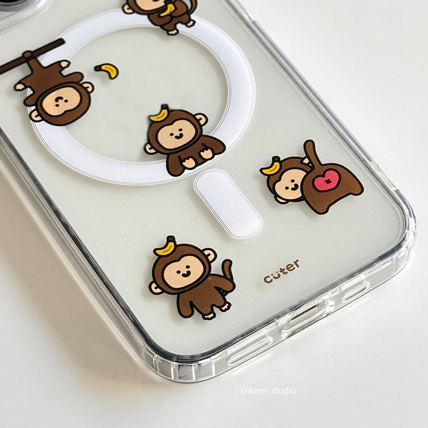 เคสโทรศัพท์ลายลิงน้อยกล้วยสีน้ - Phone Cases Girls บทวิจารณ์และราคา