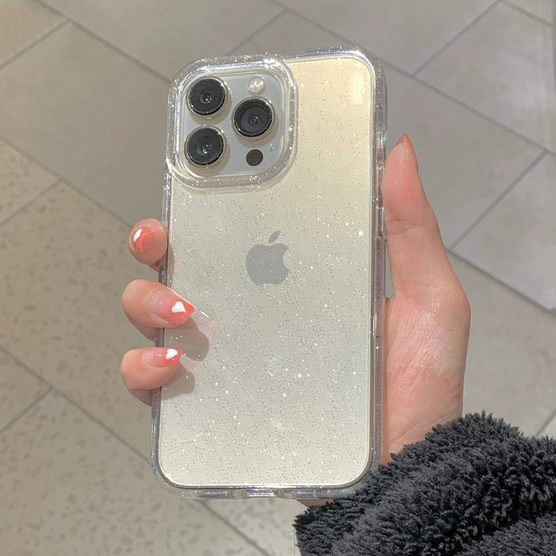 โปร่งใสง่ายGlitterเคสโทรศัพท์ส - Glitter Shockproof Case บทวิจารณ์และราคา
