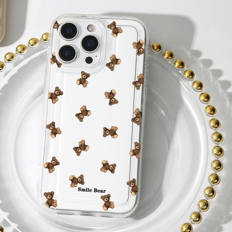 ดอกไม้หมีพิมพ์เคสโทรศัพท์สําหร - Phone Cases Xr Cute บทวิจารณ์และราคา