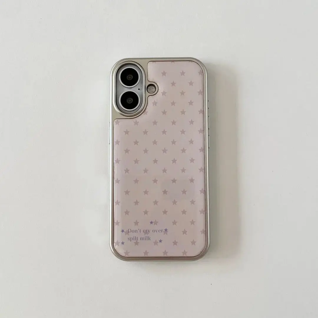 เคสโทรศัพท์แบบหยดกาวลายดาวสีชม - Phone Cases Girls บทวิจารณ์และราคา