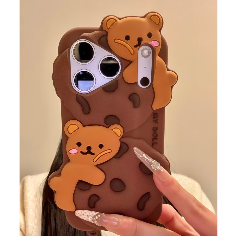 เคสโทรศัพท์ลายการ์ตูน 3 มิติ ร - Phone Cases Girly บทวิจารณ์และราคา