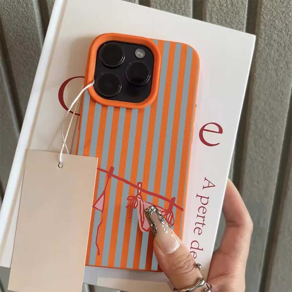เคสโทรศัพท์ลายบิกินี่สีฟ้าขาว  - Phone Cases Blue บทวิจารณ์และราคา
