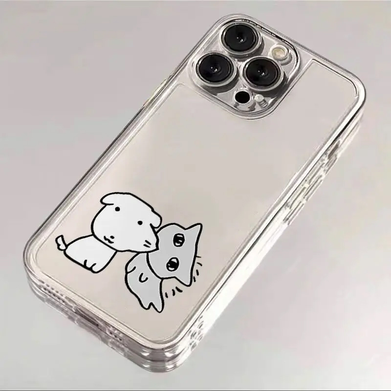 เคสโทรศัพท์ใสลายคู่รักน้องหมาแ - Phone Cases Xr Cute บทวิจารณ์และราคา