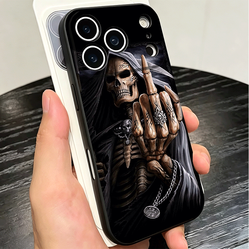 เคสโทรศัพท์ลายโครงกระดูกยมทูต  - Phone Cases Quirky บทวิจารณ์และราคา