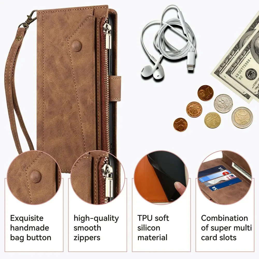 เคสกระเป๋าสตางค์แบบมีซิปพร้อมร - Phone Cases Australia บทวิจารณ์และราคา