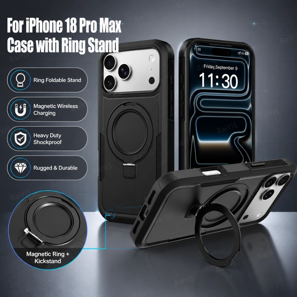 เคสโทรศัพท์แบบแม่เหล็กพร้อมวงแ - Phone Cases Heavy Duty บทวิจารณ์และราคา