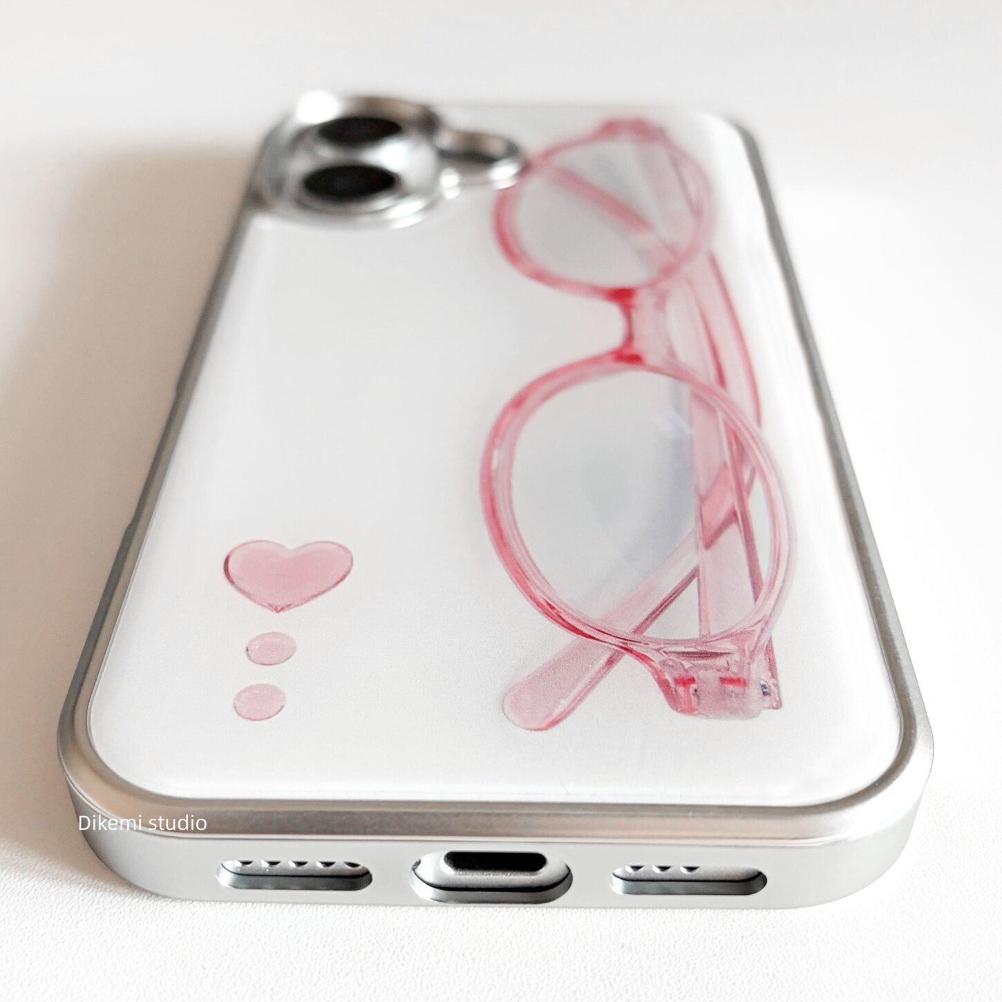 เคสโทรศัพท์น่ารักลายหัวใจสีชมพ - Phone Cases Girls บทวิจารณ์และราคา