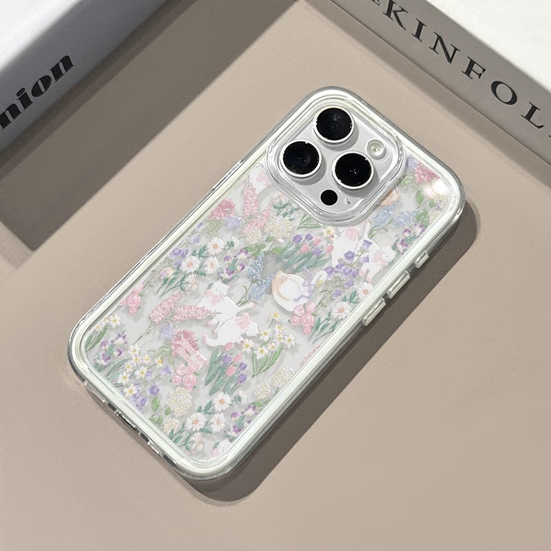 เคสโทรศัพท์ซิลิโคนใสลายดอกไม้น - Phone Cases Xr Cute บทวิจารณ์และราคา