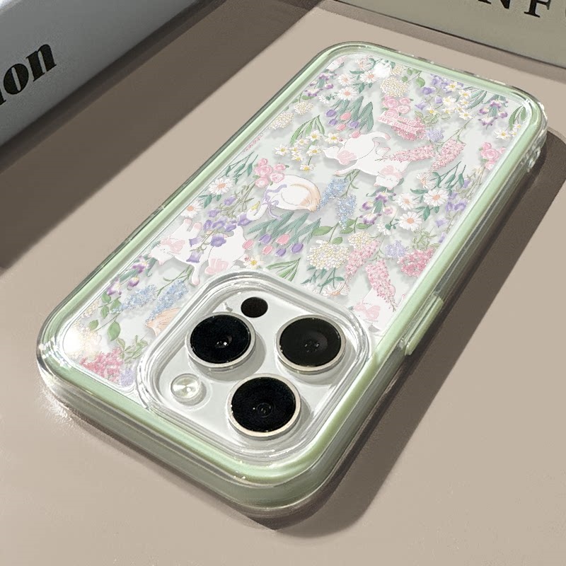 เคสโทรศัพท์ซิลิโคนใสลายดอกไม้น - Phone Cases Xr Cute บทวิจารณ์และราคา