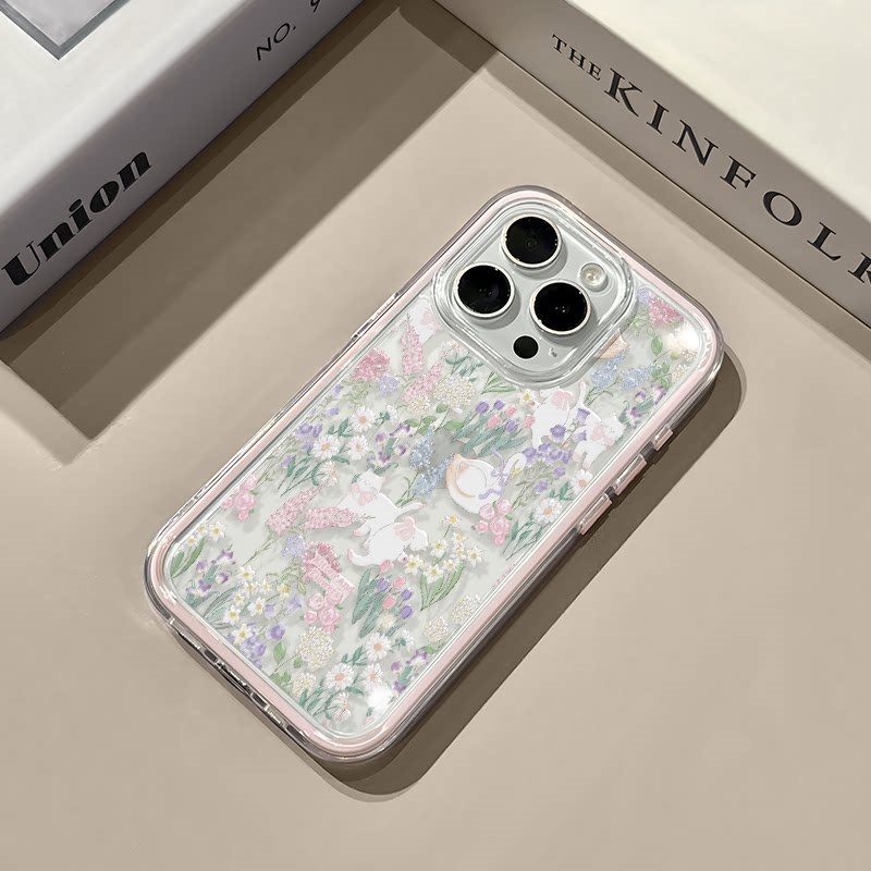 เคสโทรศัพท์ซิลิโคนใสลายดอกไม้น - Phone Cases Xr Cute บทวิจารณ์และราคา