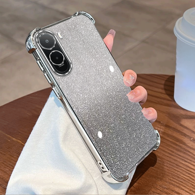 ฝาครอบป้องกันแบบใสเคลือบกลิตเต - Glitter Shockproof Case บทวิจารณ์และราคา