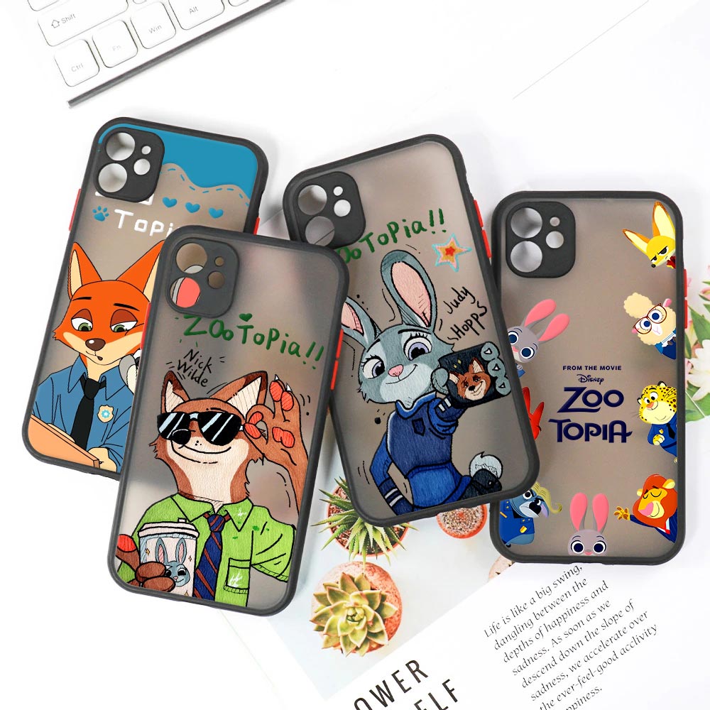 ดิสนีย์ นิค จูดี้ เคสใสแบบด้าน - Apple Iphone 15 บทวิจารณ์และราคา
