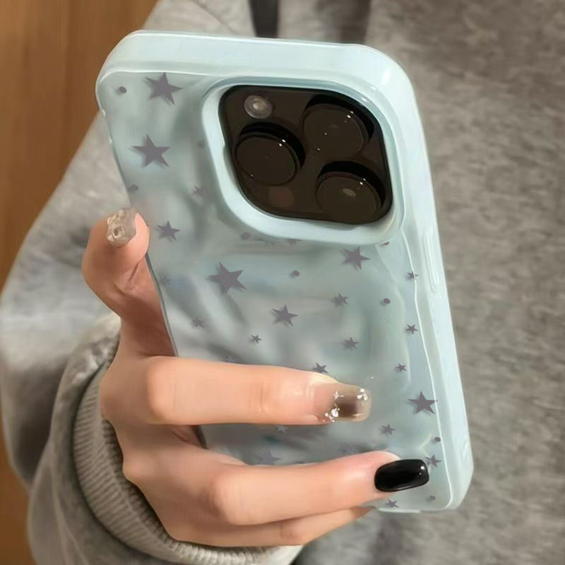 Minimalistสีเทา-สีฟ้าStar Wave - Phone Cases Blue บทวิจารณ์และราคา