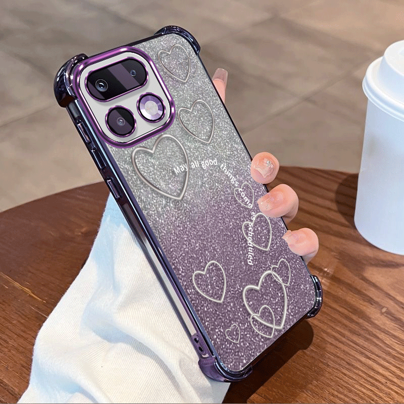 ฝาครอบป้องกันเคลือบกลิตเตอร์สำ - Glitter Shockproof Case บทวิจารณ์และราคา