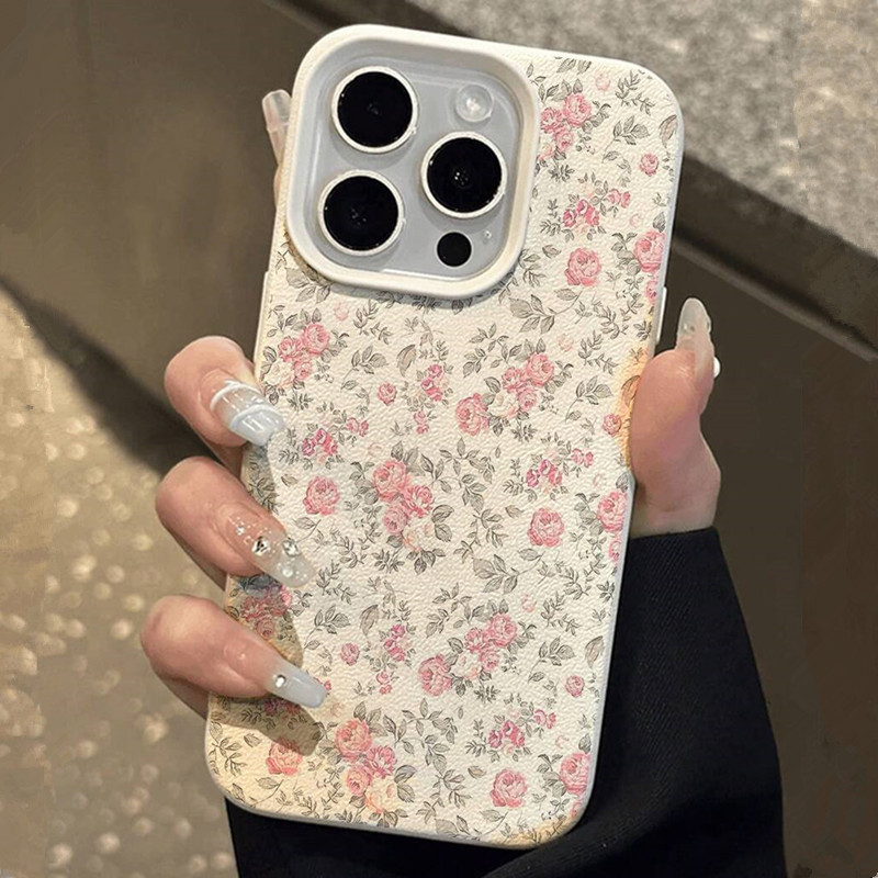 เคสโทรศัพท์ลายดอกไม้สีขาวน่ารั - Phone Cases Girls บทวิจารณ์และราคา